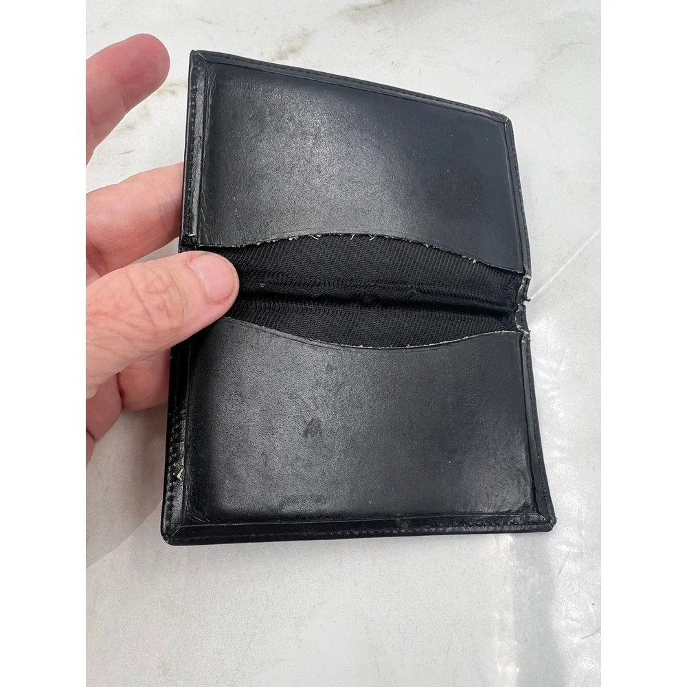 Vintage American Express The Optima Card Inaugural Member Leather Card Holder